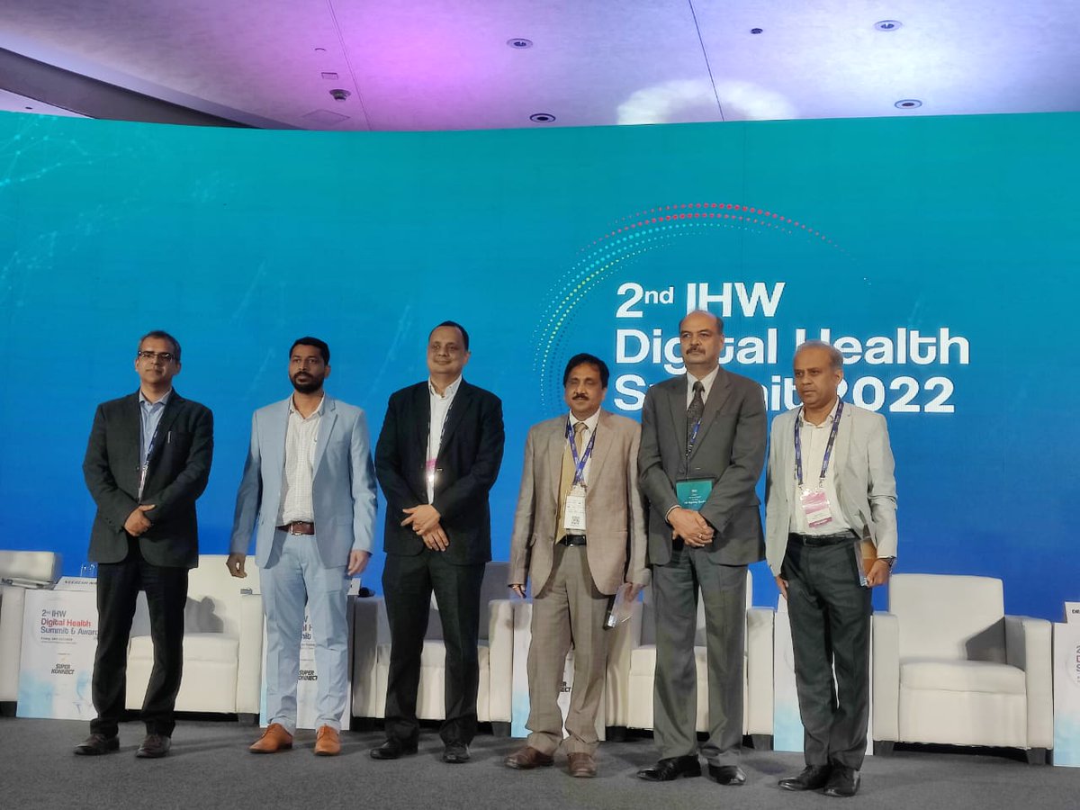 Exotel's tweet photo. India is on the cusp of becoming a Digital Health Leader! 🇮🇳

We’re thrilled to be at the 2nd IHW Digital Health Summit &amp; Awards 2022 - biggest event of the healthcare industry!

@IHWCouncil | @AmeyoCIM 
#healthcare #customerexperience https://t.co/dcjT5WHY4C