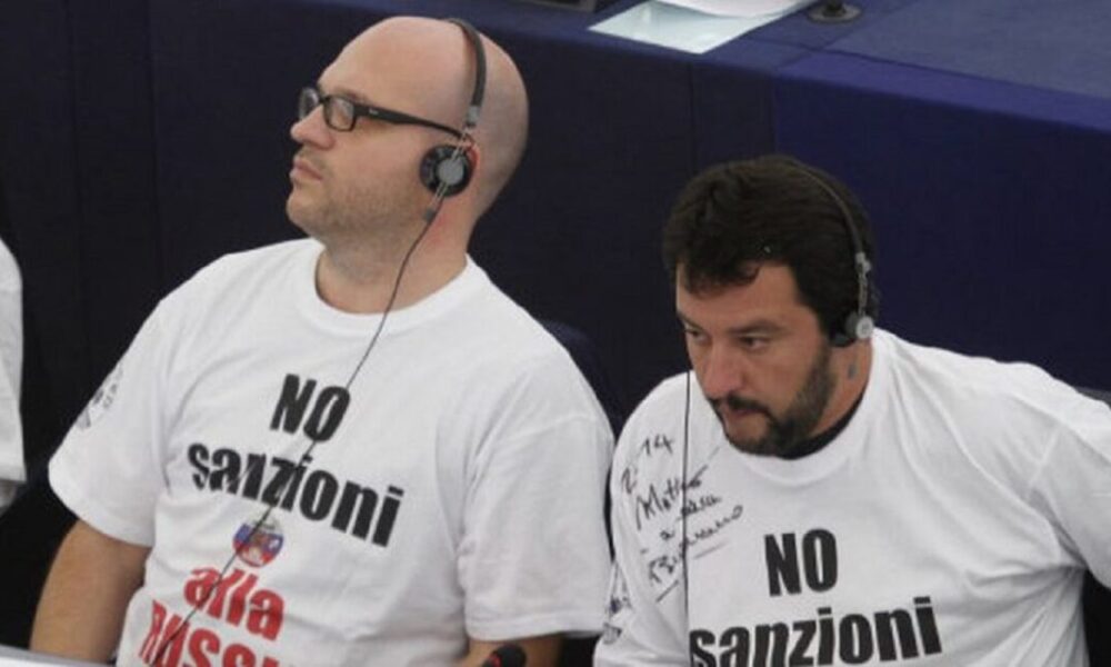 What a pair at the head of the two chambers of the new Italian Parliament: a fascist who collects busts of Mussolini and whose middle name is 'Benito' and a homophobe and pro-Russia.