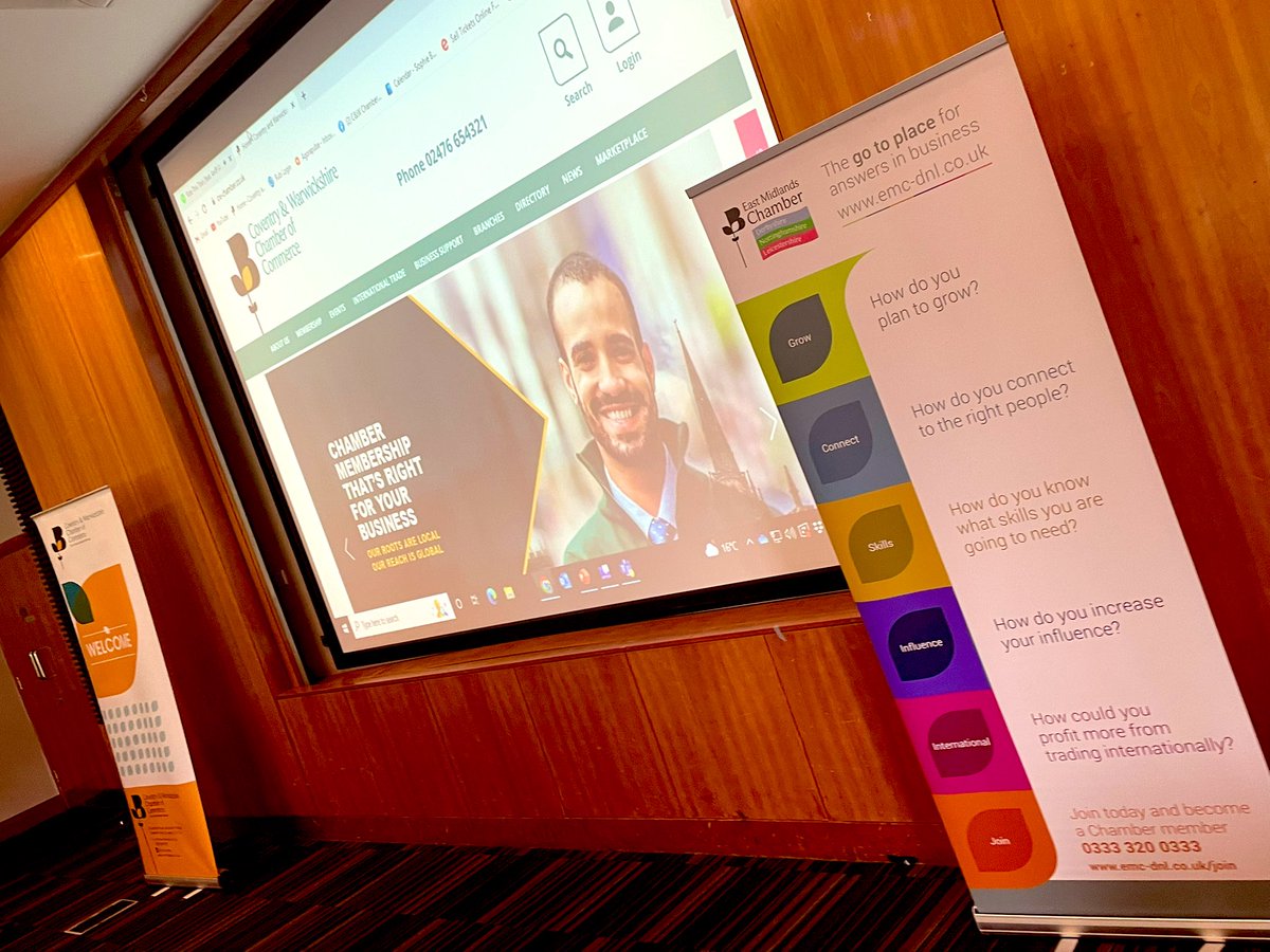 cwchamber's tweet photo. EAST MEETS WEST | Today we’re at @HICoventryM6J2 for our ‘Meet The Neighbours’ event with our friends and colleagues from @EMC_Events.

A great opportunity to expand networks across the borders and bring our Chamber communities together 🙏🏻

#eastmeetswest #PowerfulNetwork https://t.co/crk25oOntV