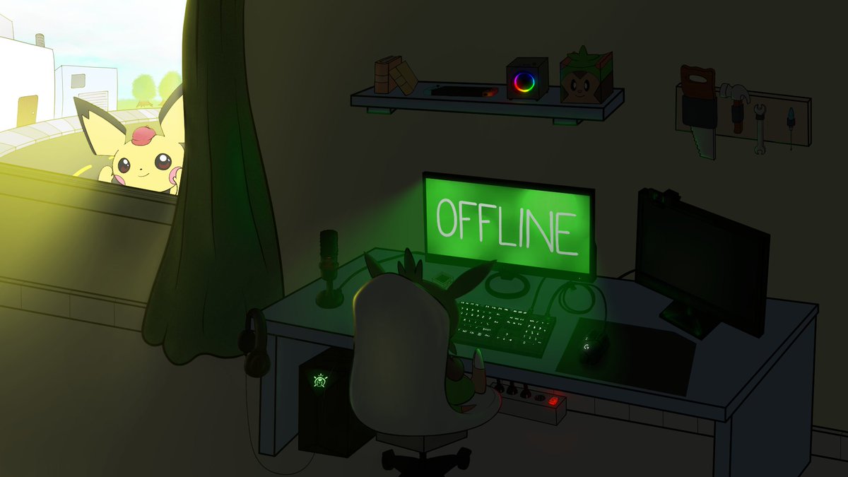 I made a new offline screen for <a href="/JonathanChep/">JonathanGD</a>'s Twitch channel as well!