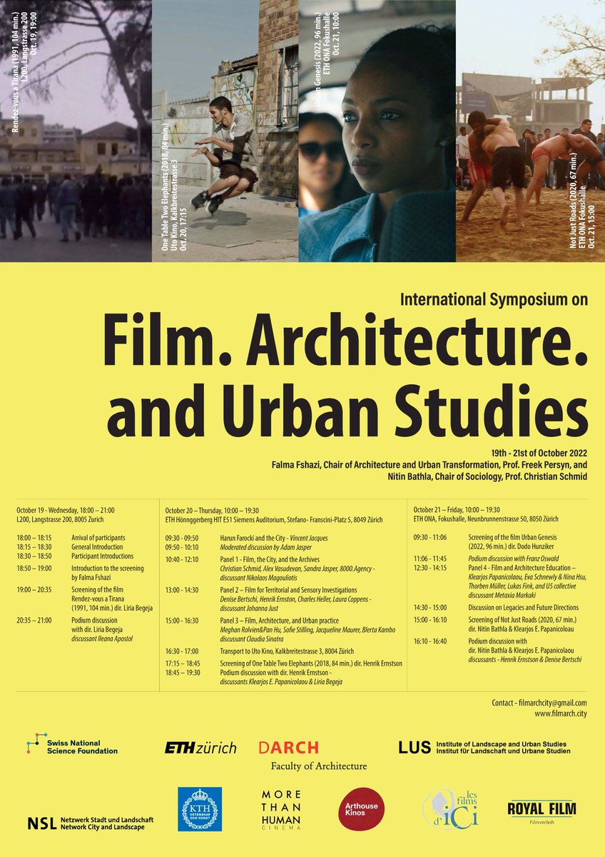 L200 (@langstrasse200) on Twitter photo The International Symposium on Film, Architecture and Urban Studies will start on Wednesday, October 19, at 18:00 at L200 and will continue until Friday evening. Participate in the discussions, enjoy the films and the diverse crowds! cc <a href="/nitin_bathla/">Nitin Bathla @nitin-bathla.bsky.social</a> @falmaf The International Symposium on Film, Architecture and Urban Studies will start on Wednesday, October 19, at 18:00 at L200 and will continue until Friday evening. Participate in the discussions, enjoy the films and the diverse crowds! cc <a href="/nitin_bathla/">Nitin Bathla @nitin-bathla.bsky.social</a> @falmaf