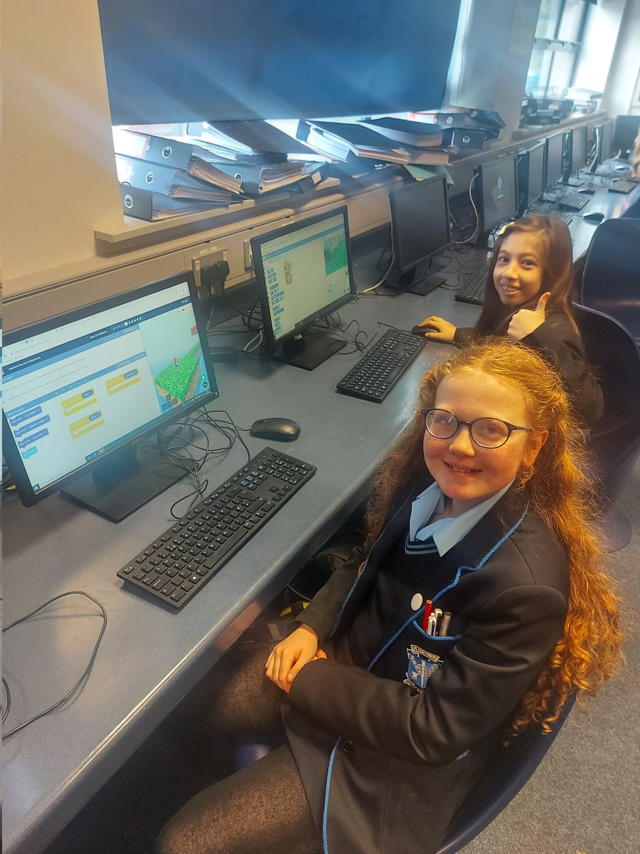 slgict's tweet photo. Some of our Year 8 students enjoying ICT Club today! Next one is on Wednesday at 12.10pm in ICT2. Everyone welcome! #gamers https://t.co/e7UZJT5FRk