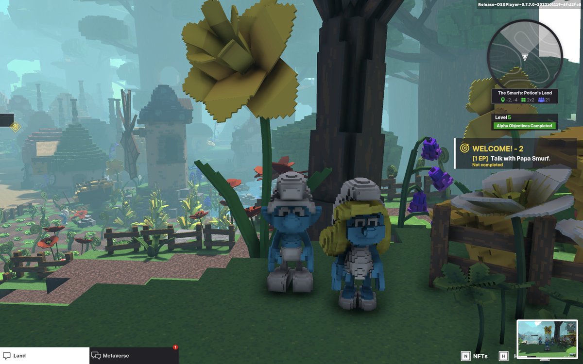 Cryptopetabc's tweet photo. @TheSandboxGame I just participated in The Smurfs Giveaway for a chance to win a Season 3 Alpha Pass! Check out my screenshot below! 👇 https://t.co/OZsfhZSdgh
