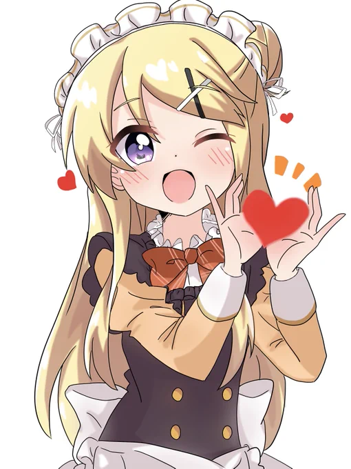 メイドカレン#kinmosa #きんモザ 