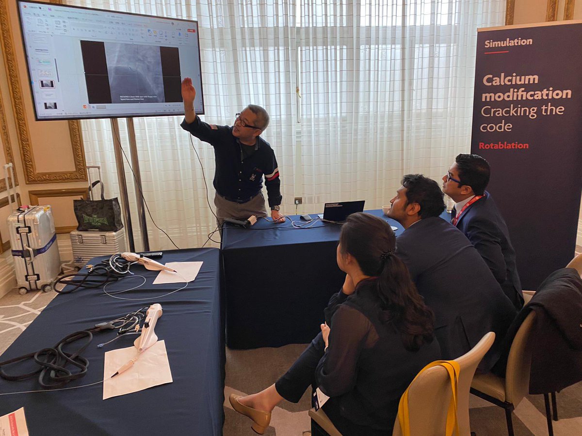 giacchetto1000's tweet photo. #MedEd at the next level @OptimaCTO with fellows training at its best. Education you can get your hands on and passion for teaching the Essentials. Awesome to see. #FutureOfCardiology https://t.co/Ya8MnoBlnq