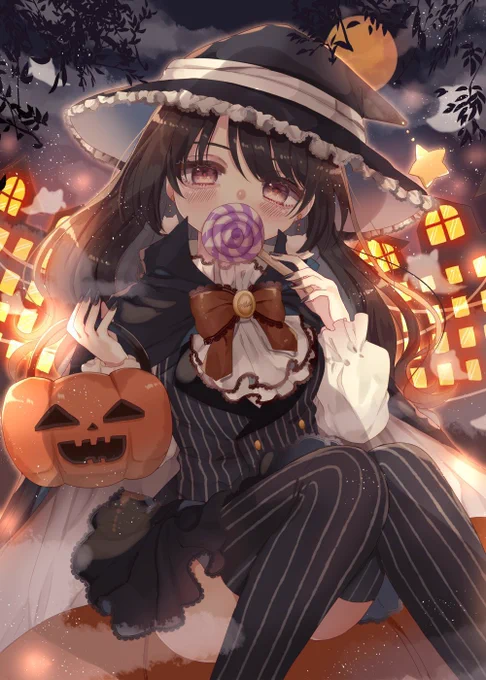 #歴代ハロウィン絵を上げよう  