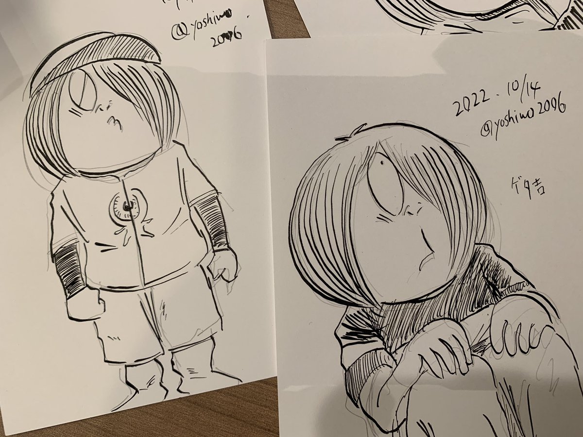 今日のアナログ絵 