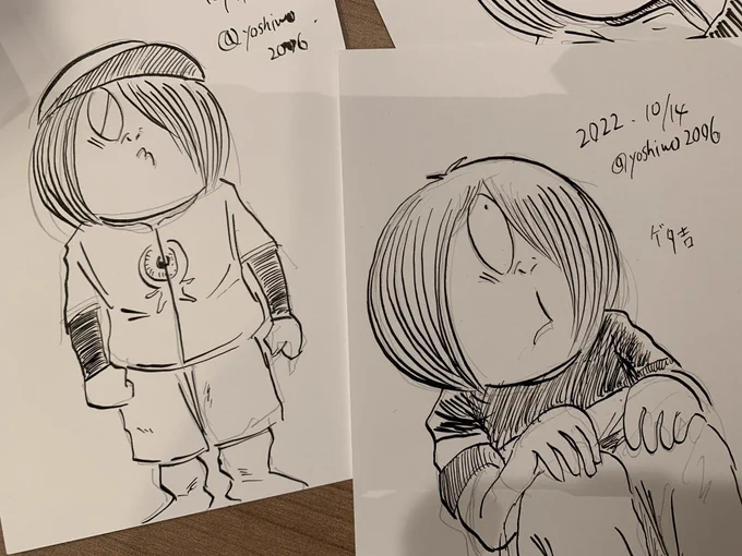今日のアナログ絵 