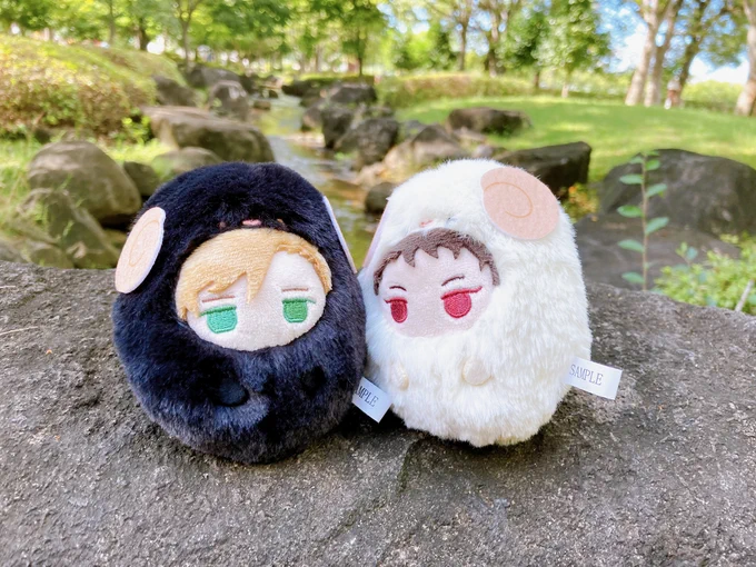 旭匡ひつじぬいめちゃめちゃ嬉しくて写真撮ってきました…!可愛がってもらえたらいいな 