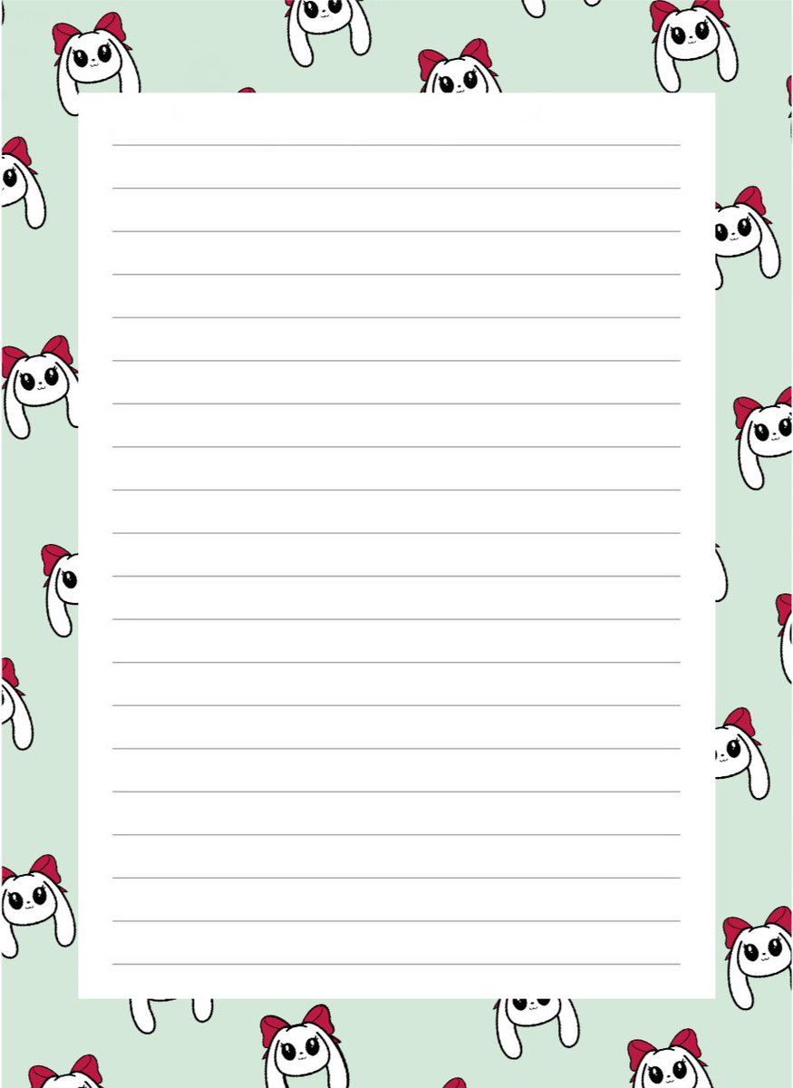 Garam_Letter's tweet photo. Letter paper for Team Bunny serenes 😊
#GaramBirthdayLetter
#KimGaram https://t.co/2NCG6FLBhM