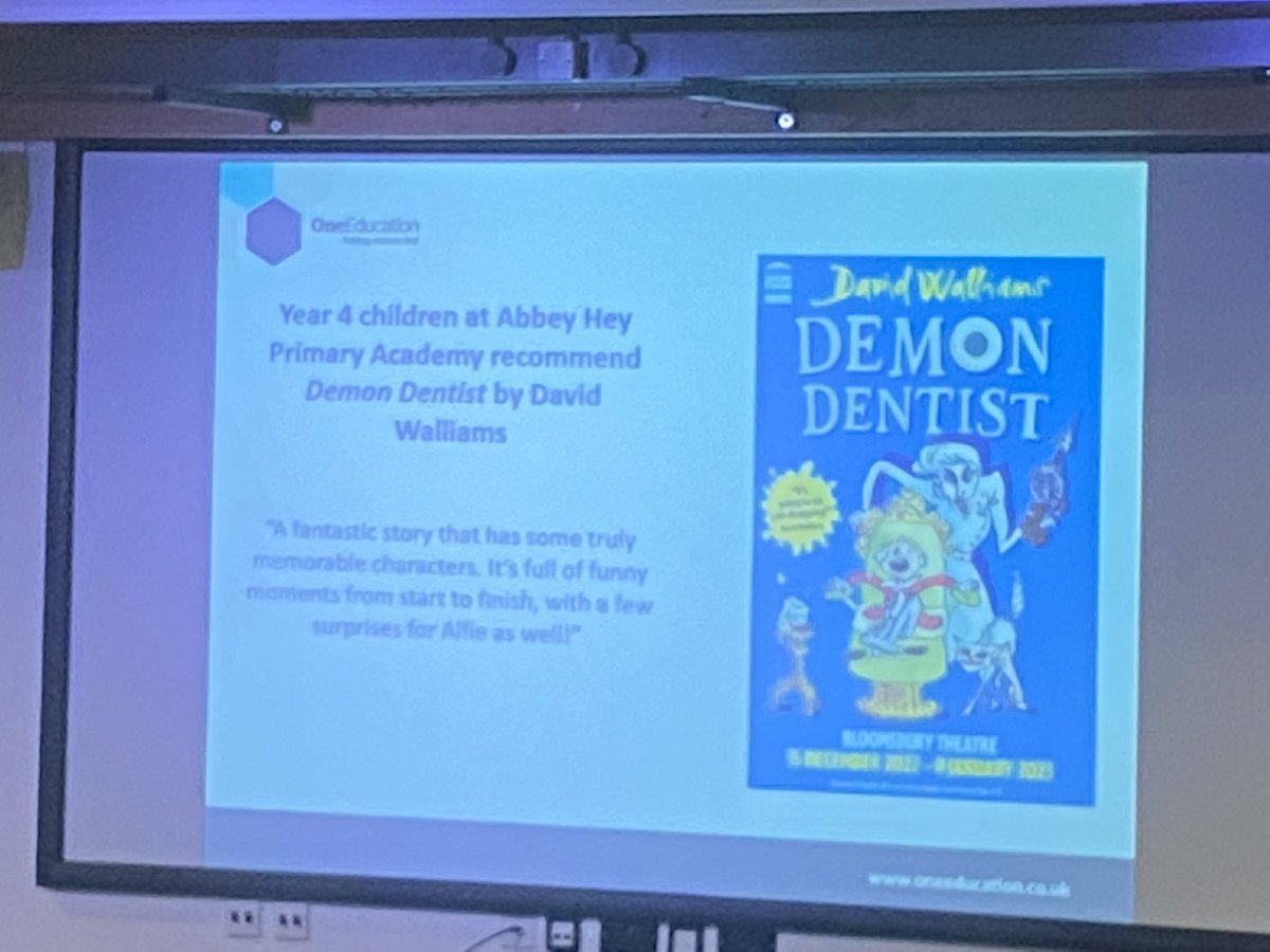 AHPA_Year6's tweet photo. @AHPA_Year4 @AHPA_Year2 your reviews are being shared with teachers from across Manchester! #LitConf22 @AbbeyHey1 @Jo_c_gray @JenReynolds02 @tkhally https://t.co/dTWn9EBlOs