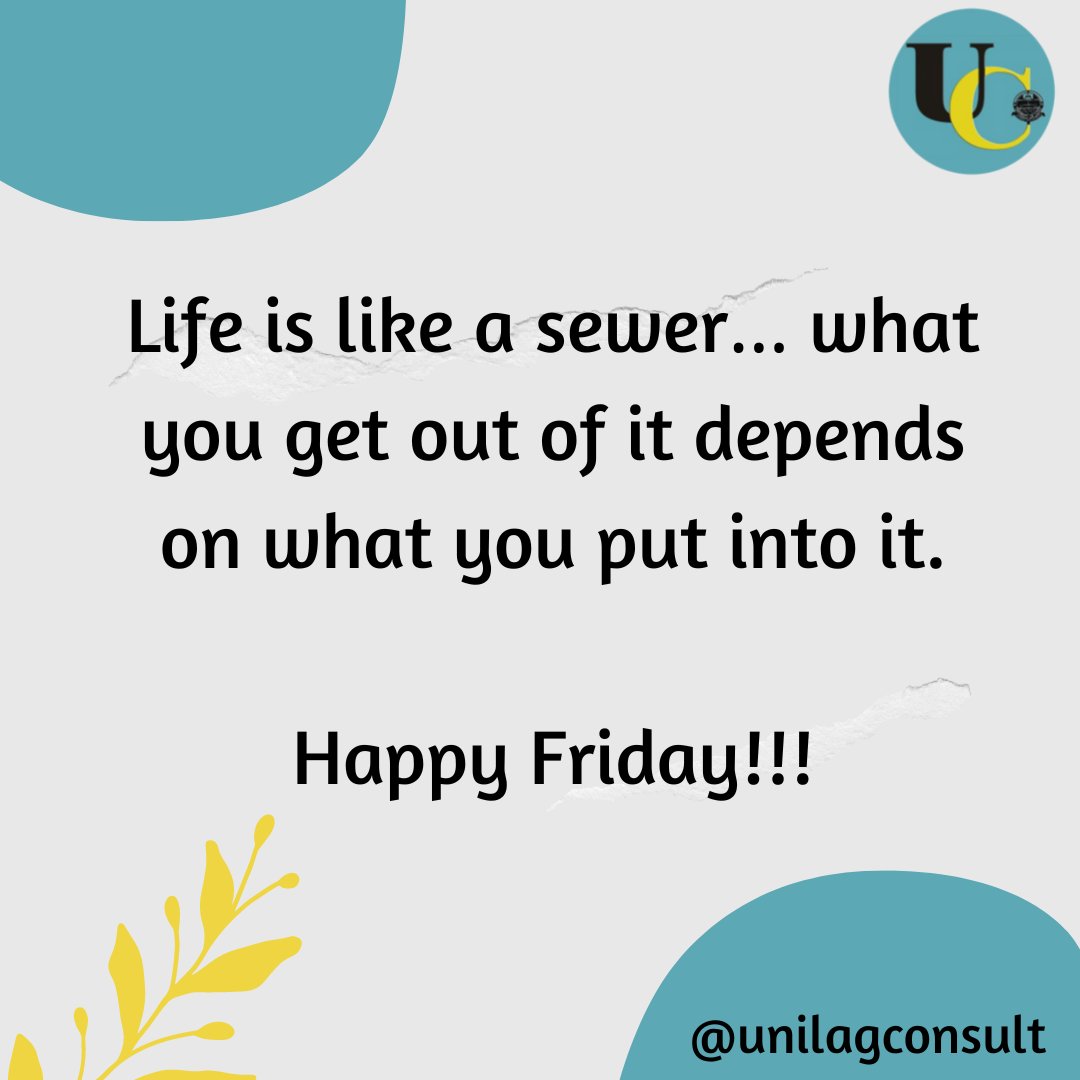unilagconsult's tweet photo. Hello... Its Friday
#unilagconsut #unilag #tgif #ItsFridayyy https://t.co/QZmIXljvY4