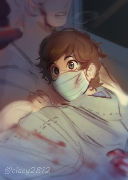 ClacyYe's tweet photo. Genloss endermoms by @byoonei 
My headcanon is that the endermoms used to work at [REDACTED], and thats how they met smol Ranboo!

#ranboofanart #genloss #genlossfanart #generationloss https://t.co/FE5HKRkmuH