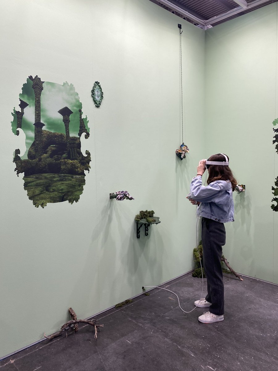 viirginiabi's tweet photo. Our booth in @ArtVerona ✨ https://t.co/3Wrn57NW39