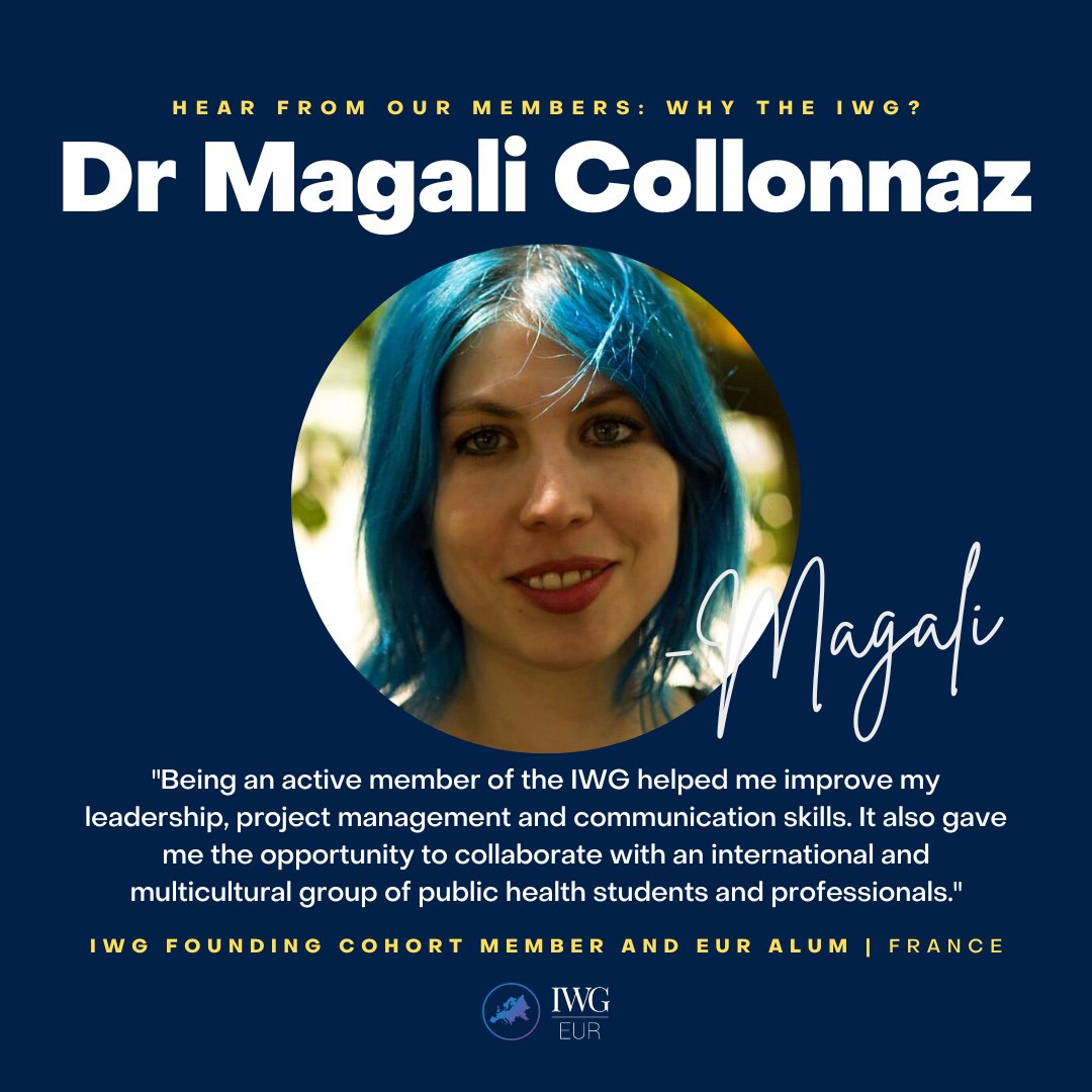 iwgforhss's tweet photo. Hear from Dr Magali Collonnaz (@m_collonnaz) next, who has been an IWG Founding Cohort Member and IWG EUR Alum.

The EURegional Hub is now recruiting, and you too can join a network of leaders such as Magali. Apply now: https://t.co/IUhYVKx9K4 https://t.co/0QakKd7mdx