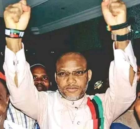 Biafrarenaissa3's tweet photo. "Release of Nnamdi Kanu,will spell doom for Peter Obi,LP Presidential candidate"Adamu Garba.
Kanu's freedom spells salvation & redemption for every one,including Mr Peter Obi,his teeming supporters & you that know you're bound
#ReferendumNow
#BiafraExitNow
#SelfdeterminationNow https://t.co/TocUQWmPaP