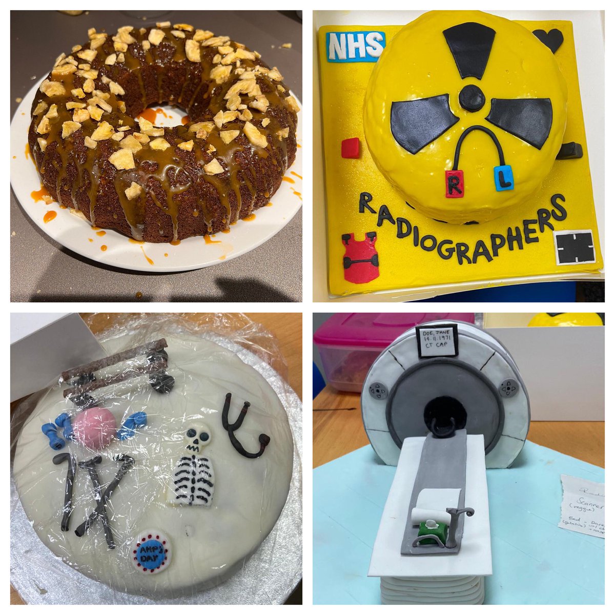 A selection of entries from our AHP bake-off, thanks to all the bakers and congratulations to the winners <a href="/LG_NHS/">Lewisham and Greenwich NHS Trust</a> #AHPsDay #AHPsDay2022