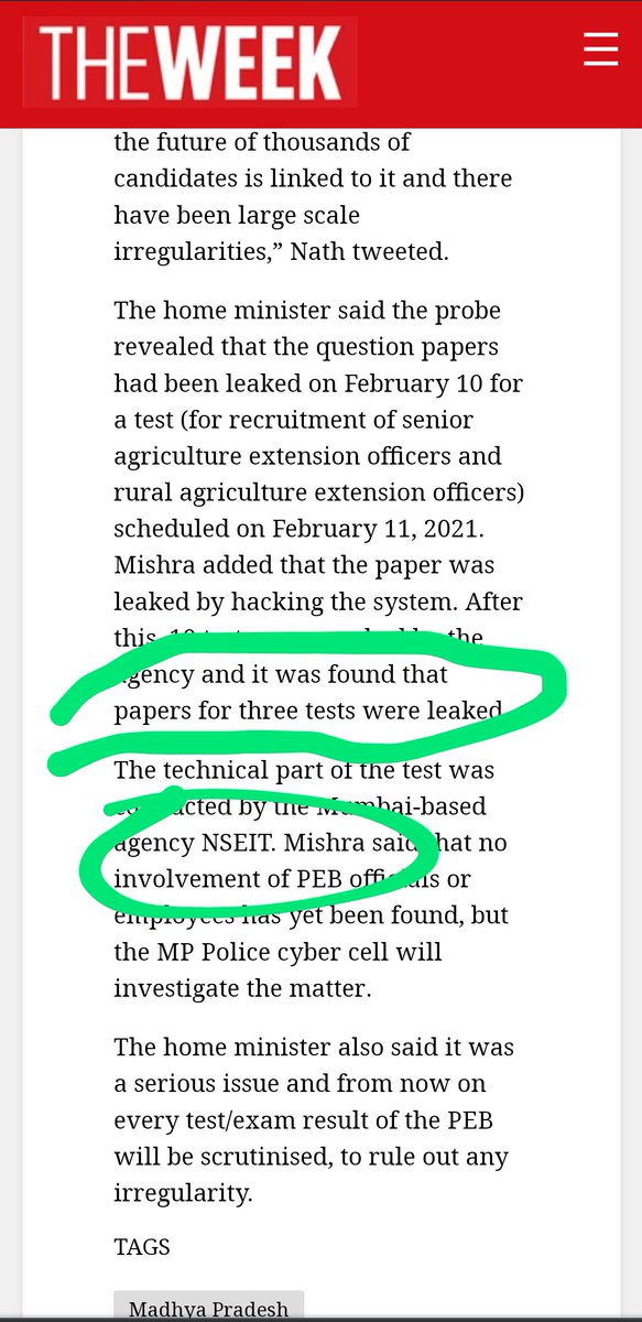 #आप बताए क्या पारदर्शी कंपनी है?
क्या सरकार व भर्ती बोर्ड NSEIT को पारदर्शी परीक्षा सम्पन्न कराने वाली कम्पनी घोषित करना चाहते है? ताकि भविष्य में भी अधिक पैसे लेकर एक एक पद का सौदा कर सके।🙏
क्यों योगी जी! आप और आपका प्रशासन ईमानदार है तो चुप क्यों?
#UPSI_NEEDS_CBI_INVESTIGATION