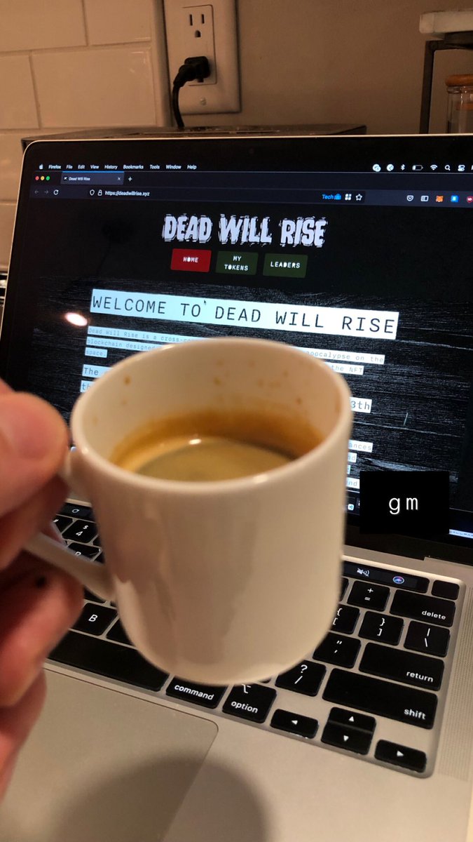 gm <a href="/DeadWillRiseNFT/">The Dead Will Rise - MINTED OUT!</a> <a href="/gutterpunksnft/">GutterPunks</a>