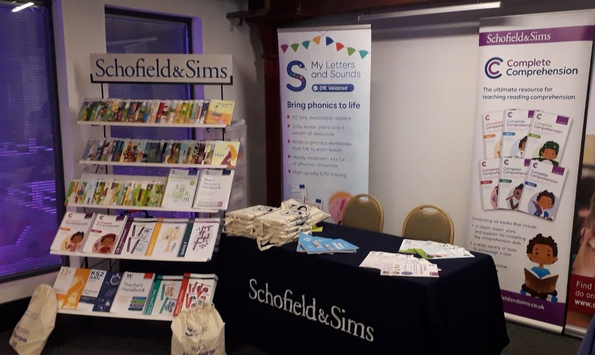 Lots of happy Complete Comprehension schools at the <a href="/OneEducation/">One Education</a> #LitConf22 today! Come and see our full list of literacy programmes at our stand.