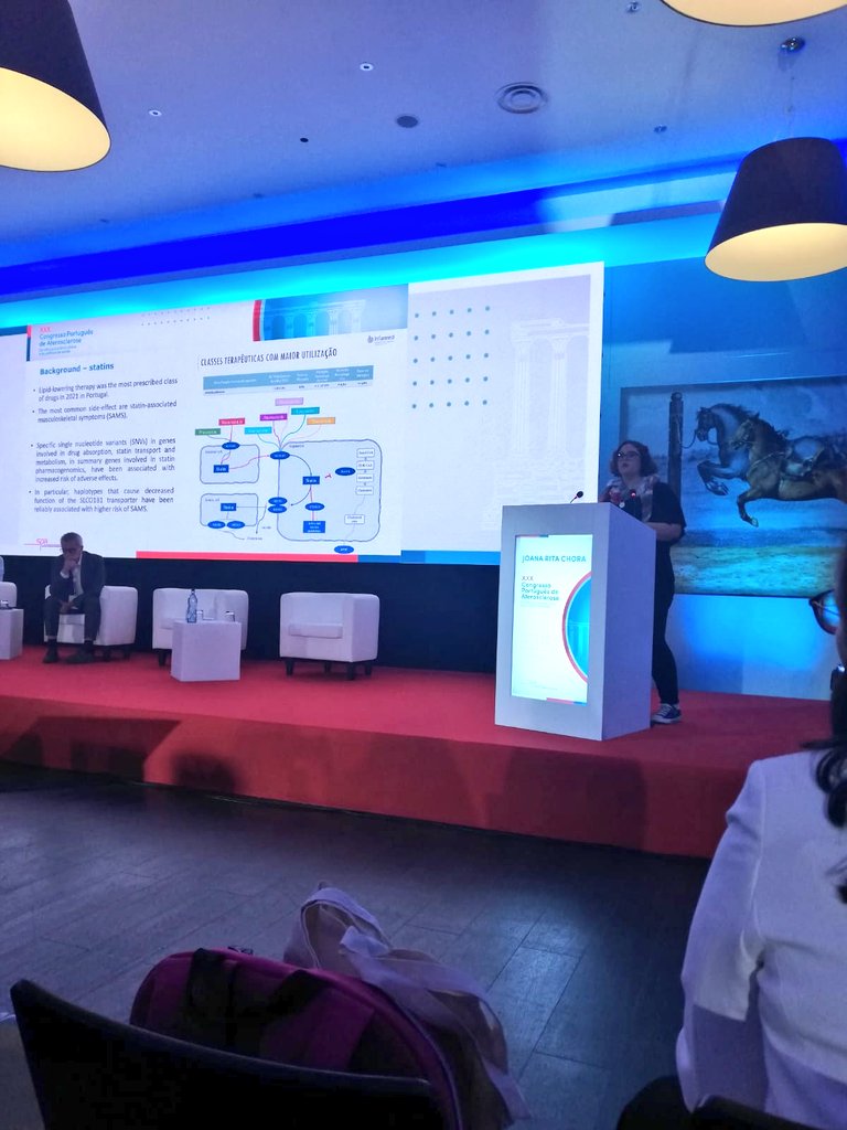 Jane_Cry's tweet photo. Talking about #statin pharmacogenetics in FH at the Portuguese Atherosclerosis Society meeting
@EPHF_FH #KnowFH #FHAware #FindFH @society_eas https://t.co/aMms8BApQ5