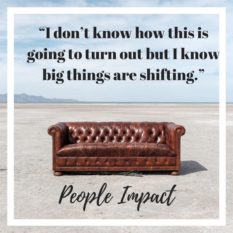 The world feels chaotic at the moment. A big picture mess, bigger than most of us can map out. Zoom out and look at the water we’re swimming in. It's murky. But this is how you keep up the swim: anchor.fm/peopleimpactpo…  
#podcast #PersonalLeadership #VUCA #BANI