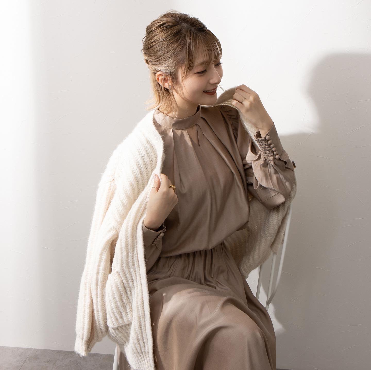 こばしり。 в X: „秋に着やすいワンピースとブーツ作りました  