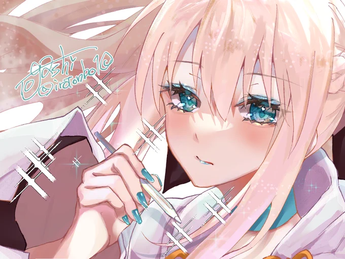 初めてiPadでちゃんと描きましたの落書きモルガン#fgo 