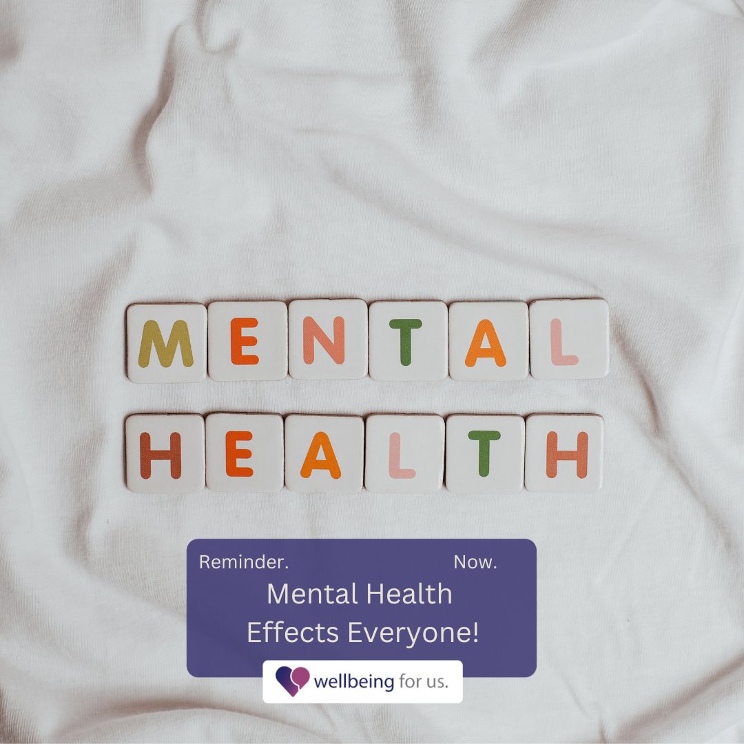 wellbeingforus's tweet photo. Mental Health Effect's Everyone! Never be afraid to speak up when you are struggling or about your struggles!
#wellbeingforus #wellbeingatwork #wellbeingwisdom #wellbeingmatters #mentalhealth #mentalhealthrecovery #mentalhealth #wellbeing #wellnessjourney #mentalhealthsupport https://t.co/TRngNZWjEI