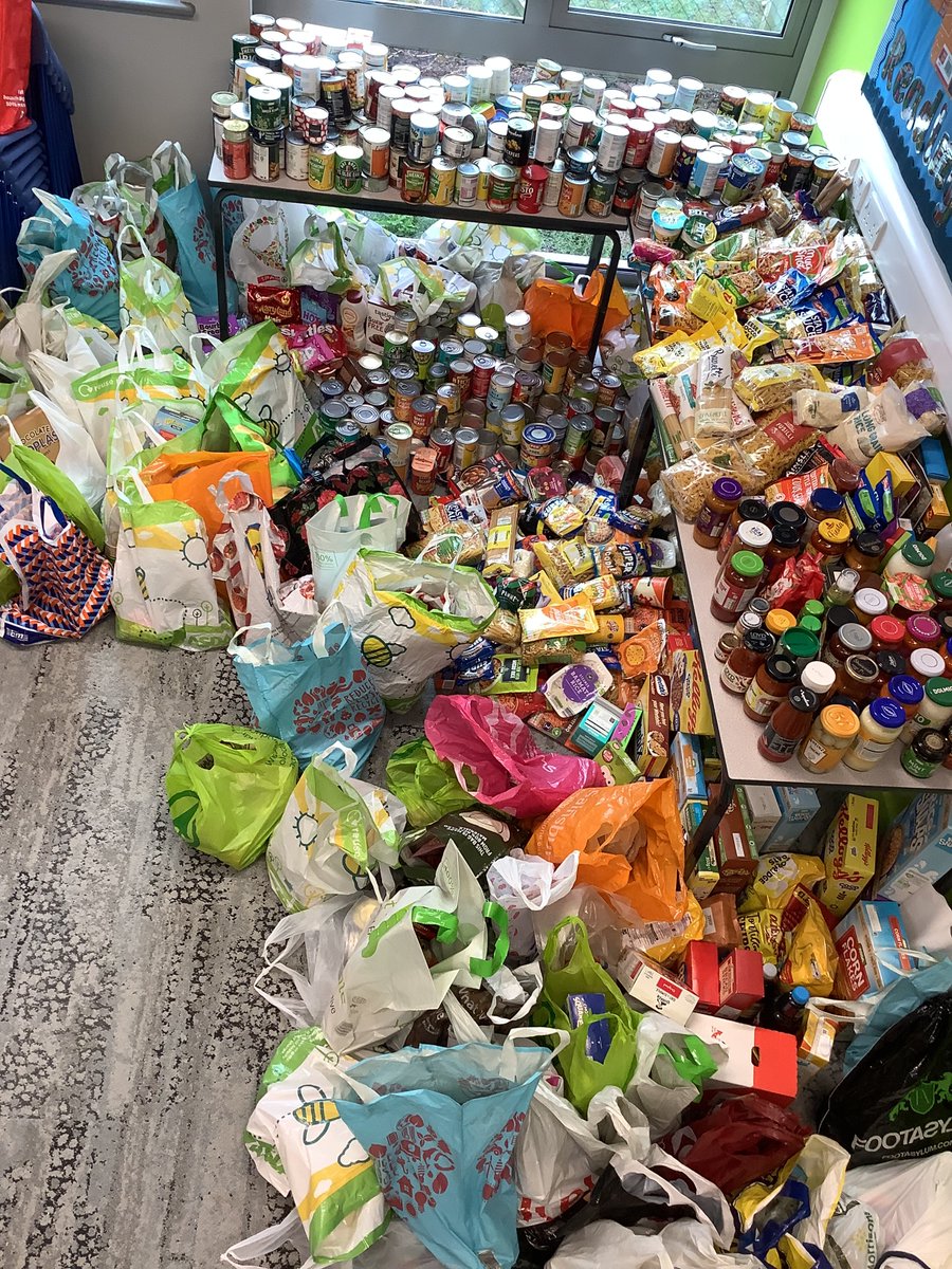 windy_arbor's tweet image. THANK YOU! Here are all the wonderful donations for Harvest Festival from the children at Windy Arbor! I know the food bank 'Around Again' are going to be so so grateful!
