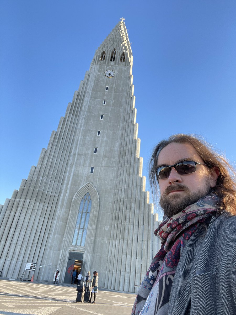 Yea Reykjavik is pretty cool. Day two of @NordicMusicDays started with a panel on composing systems and now onto the concerts after a thermal bath and some touristing