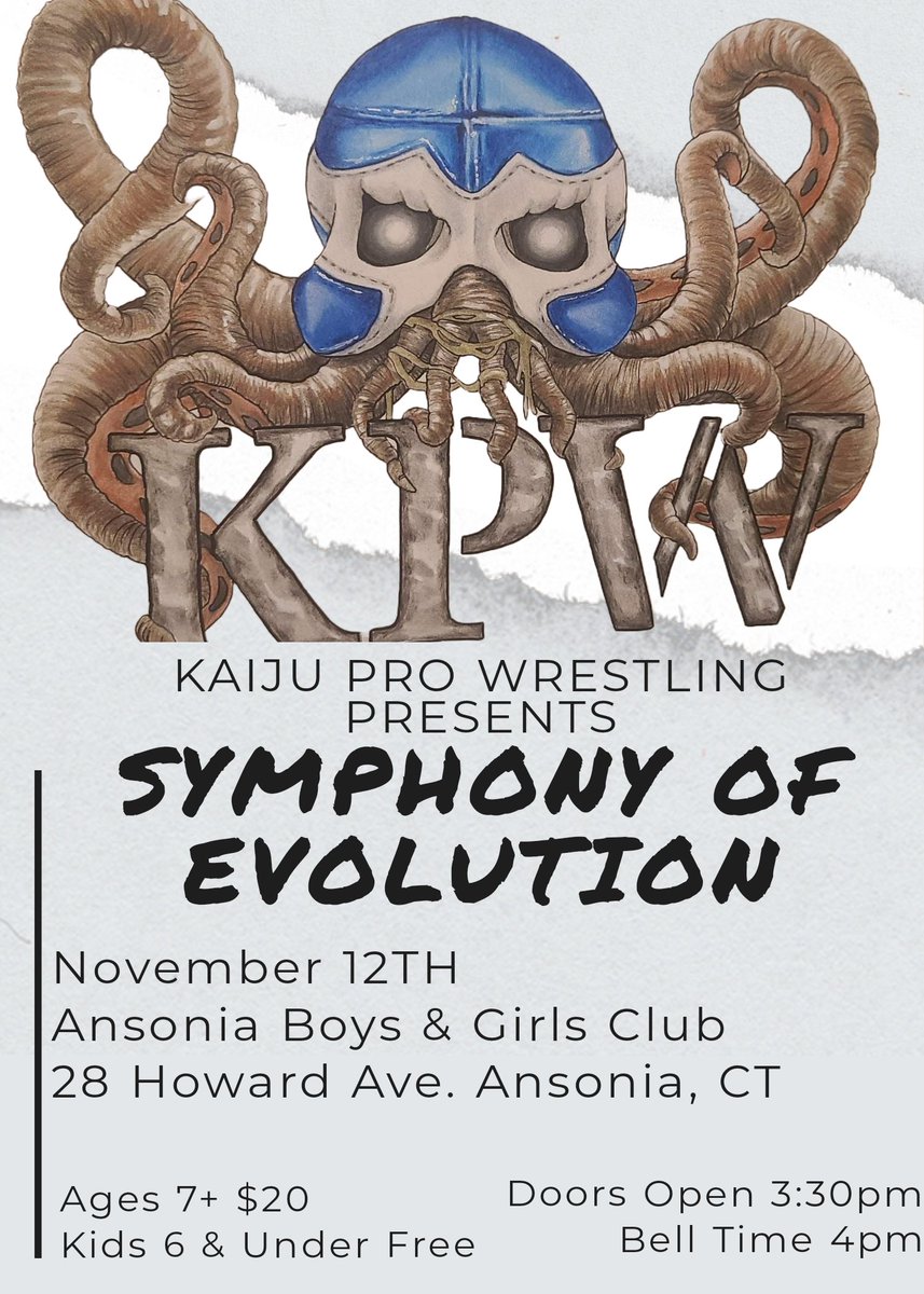Dahlia (@voodoo_dahlia) on Twitter photo KPW Management are broken hearted over the recent and senseless acts of violence against the Bristol CT Police Department.
We will be making tribute to our fallen and injured protectors at our Veterans Weekend show. <a href="/kpw_real/">Kaiju Pro Wrestling</a> KPW Management are broken hearted over the recent and senseless acts of violence against the Bristol CT Police Department.
We will be making tribute to our fallen and injured protectors at our Veterans Weekend show. <a href="/kpw_real/">Kaiju Pro Wrestling</a>