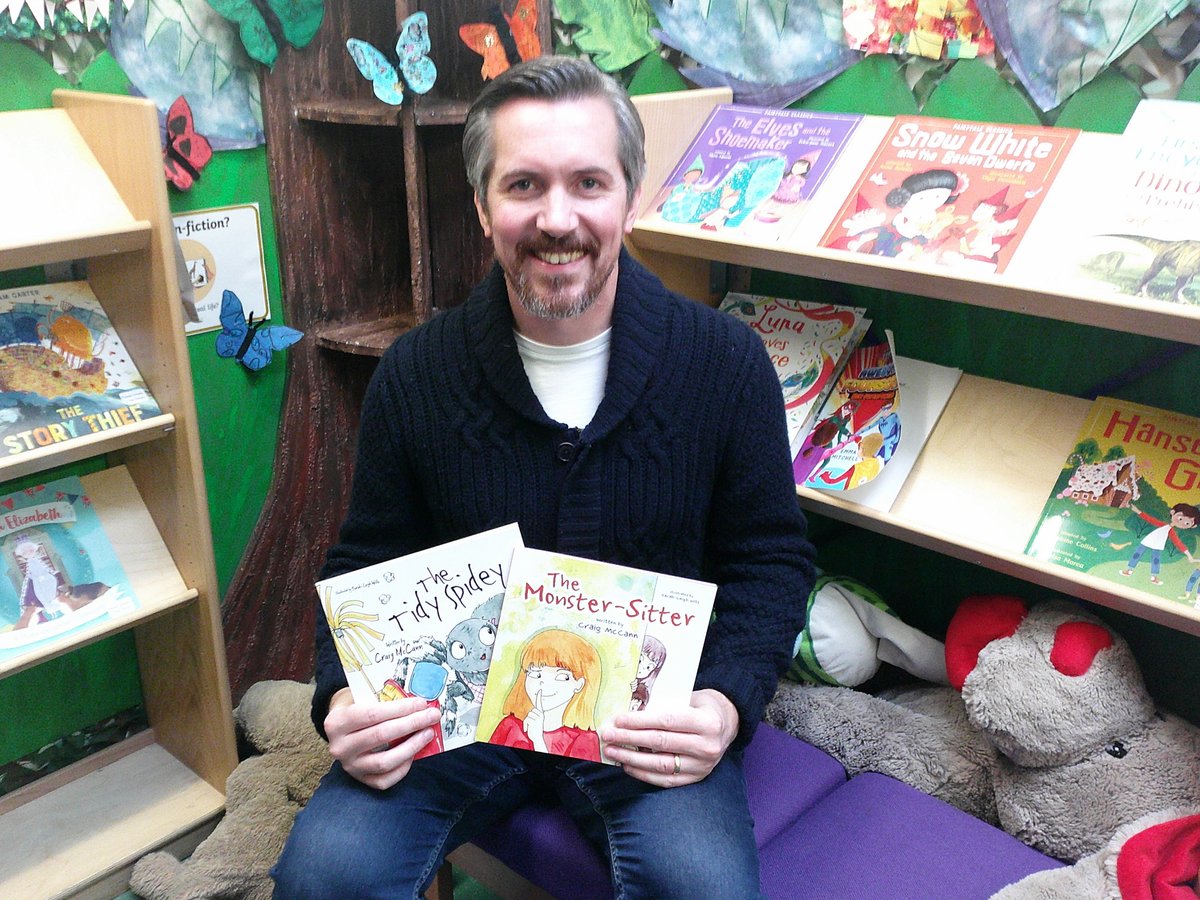churchfieldsinf's tweet photo. Local author Craig McCann came into school to read his books. The children had lots of questions about how to become an author and his main advice was to read lots of different books to enhance your imagination! How many books can you read this weekend? https://t.co/aUC86fIzYm