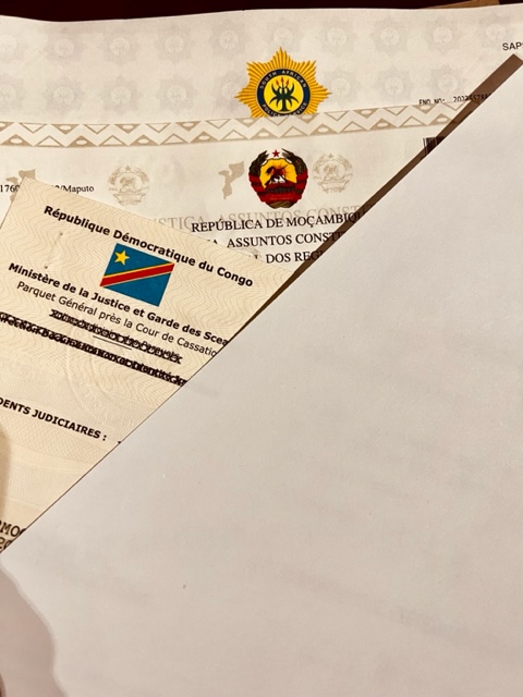 ClearanceCentr1's tweet photo. We recently helped a couple with successfully completing their legit PCC applications in SA, DRC and Mozambique within reasonable timelines. It's humbling to see our progress in creating a footprint across Africa.
Your support keeps us going.
#Documents #AfricanDocuments #PCC https://t.co/S0OBiYFjNn