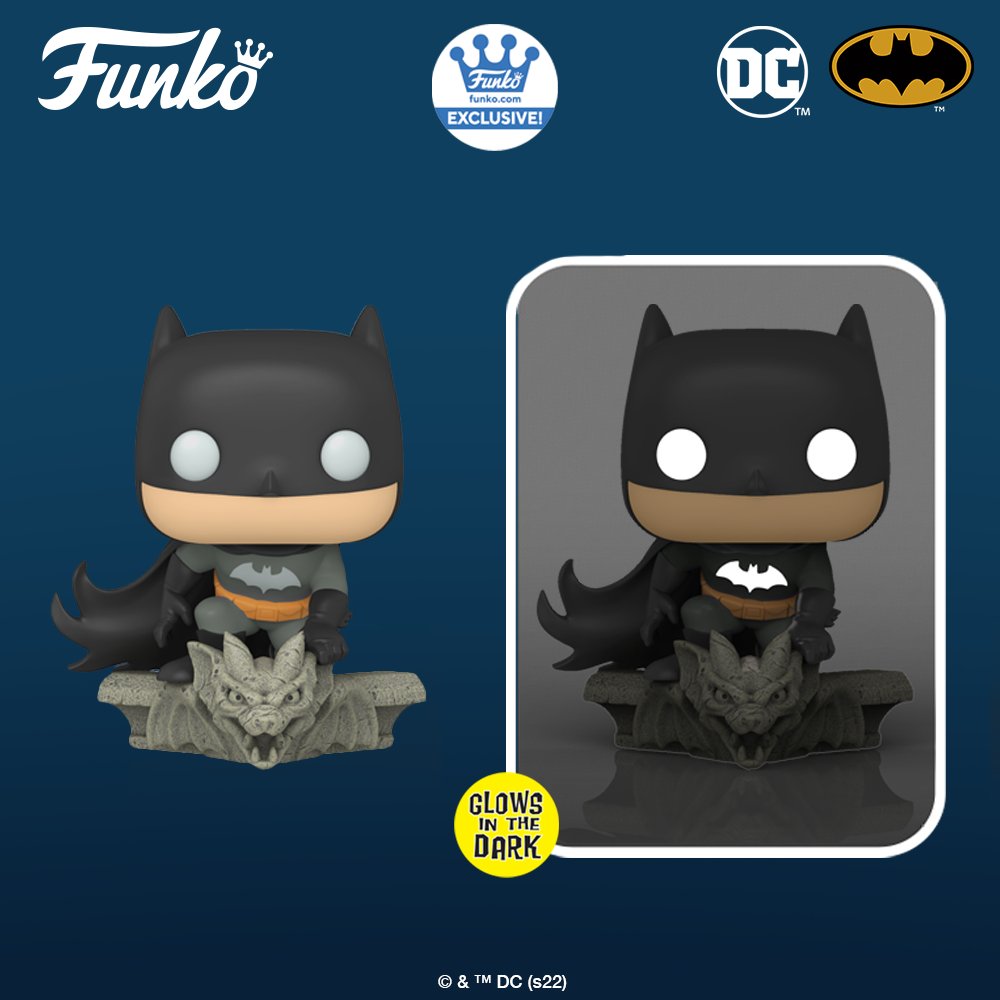 FunkoEurope's tweet photo. One last Birthday surprise! Bring your DC collection to life with our Funko Web Exclusive Lights &amp; Sounds Batman Pop! https://t.co/e3bUng2wFz https://t.co/U1PPKkDTUB