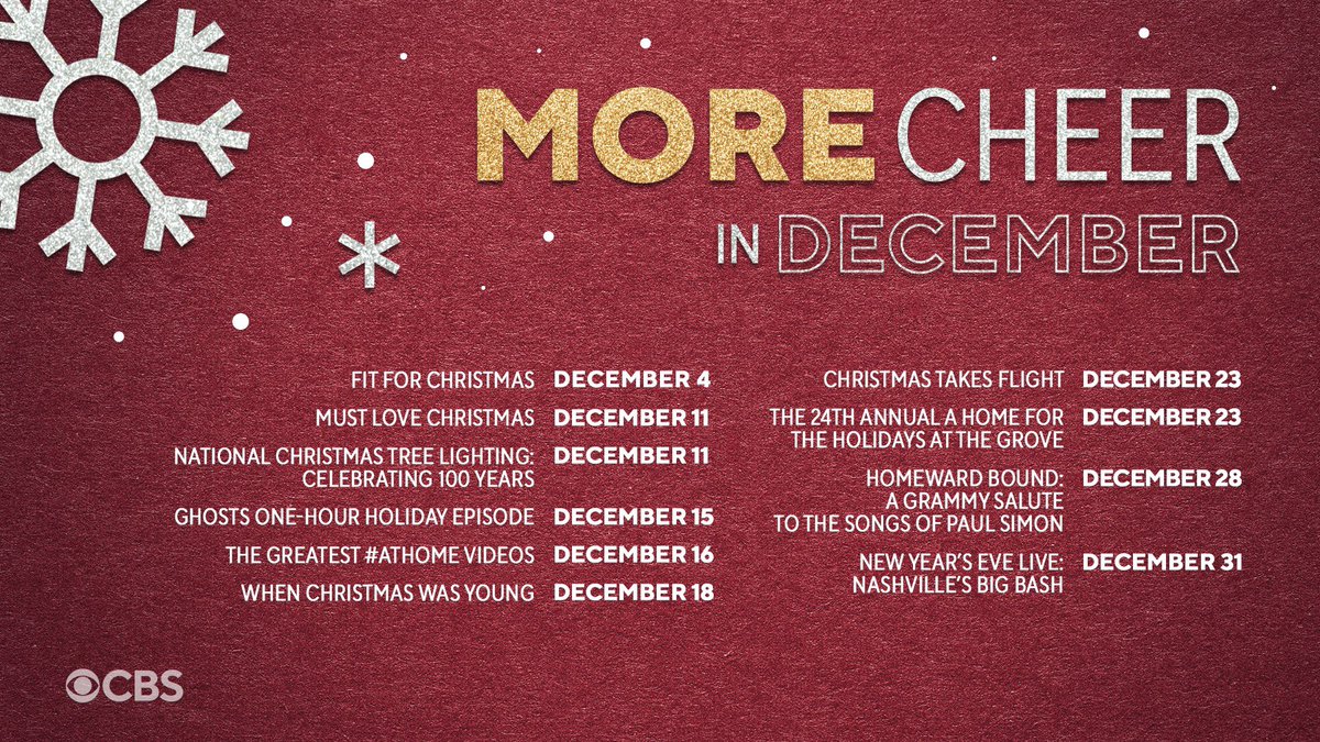 We can’t wait to ring in the season with you all! ❤️