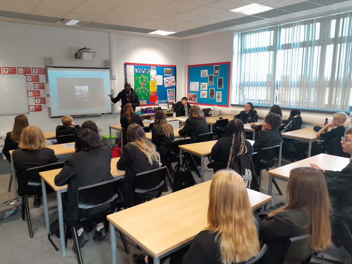 shireacademy's tweet photo. Huge thanks to Lud Ramsey and colleagues from @ACCAChez for their workshop today with some of our students for Black History Month.  It was thought provoking, entertaining and inspiring.  Thanks also for the presentation of the book - we can't wait to read it! 🙏🏼 https://t.co/khg4yjvTZW