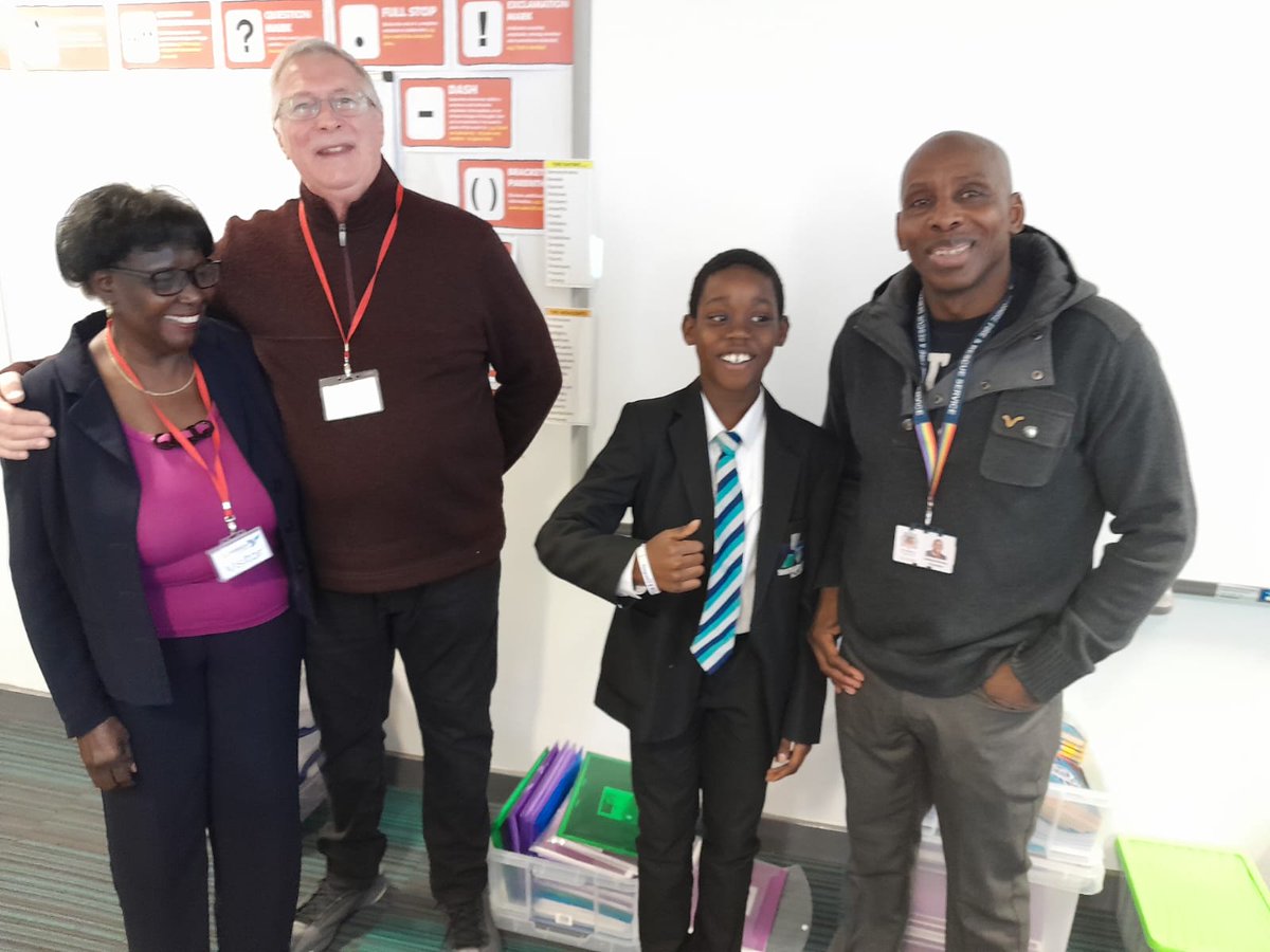 shireacademy's tweet photo. Huge thanks to Lud Ramsey and colleagues from @ACCAChez for their workshop today with some of our students for Black History Month.  It was thought provoking, entertaining and inspiring.  Thanks also for the presentation of the book - we can't wait to read it! 🙏🏼 https://t.co/khg4yjvTZW