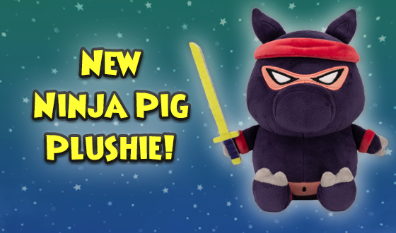 The stealthiest creature around. 🐷

The new Ninja Pig Plushie is now live! Did you know its eyes glow in the dark too?

Check it out now: makeship.com/products/ninja…
