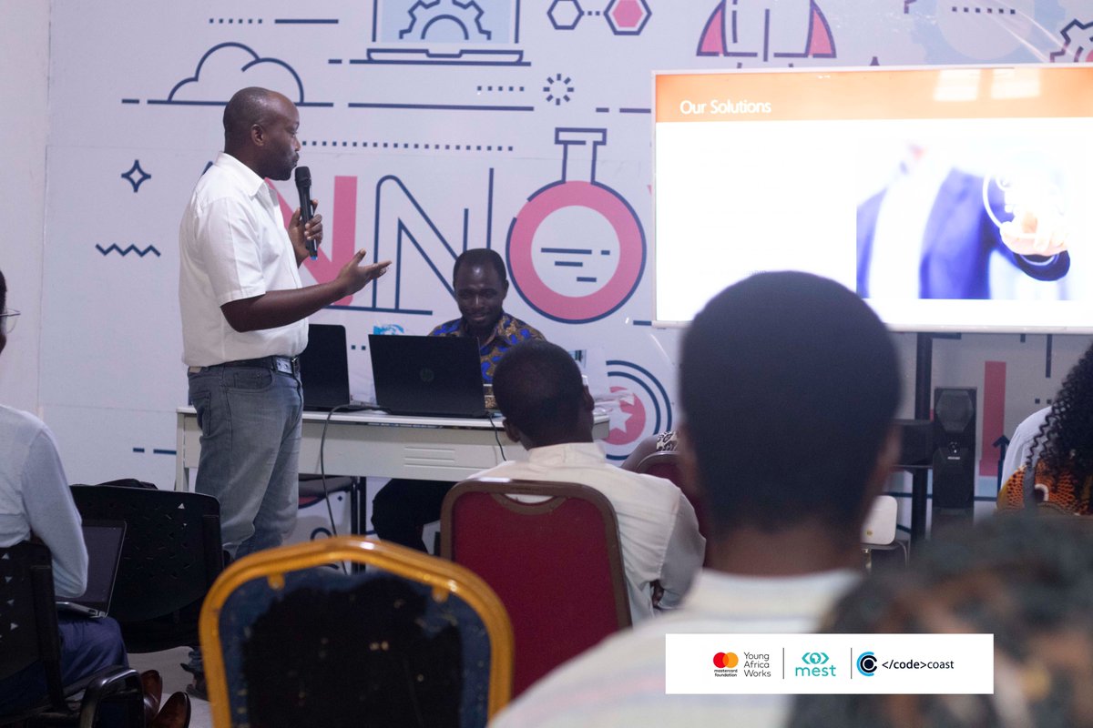 coast_code's tweet photo. The most certain way to succeed is always to try just one more time; Success is never by chance!
Code Coast extends its appreciation also to its partners for making the implementation of this program possible. AYEKOO!
#preMEST
#mestafrica
#MastercardFoundation
#YoungAfricaWorks https://t.co/rrt27RMQ5d