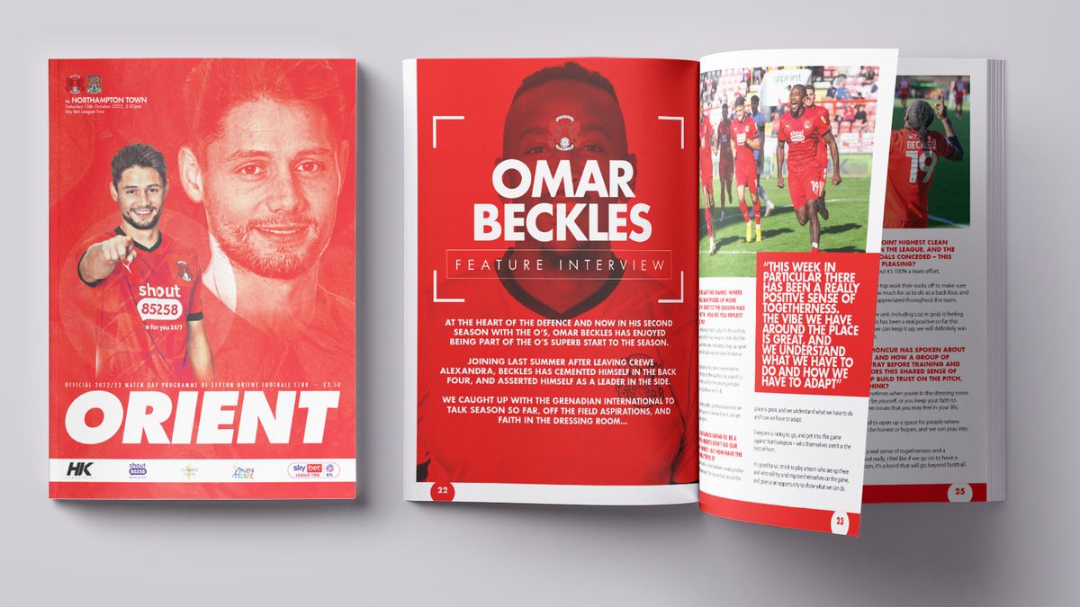 leytonorientfc's tweet photo. 👀 Want to win a copy of tomorrow's matchday programme signed by Rob Hunt?

Retweet this and we'll pick a winner at random early next week.

#LOFC #OneOrient https://t.co/gWG5WD9uQH