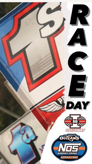 SharkRacing1a1s's tweet photo. It’s the last 𝙍𝘼𝘾𝙀𝘿𝘼𝙔 from @I80Speedway with the @WorldofOutlaws! 

🏎 @LSchuchart1s @JacobAllen1a 
👀 @dirtvision 
⌚️ 7pm EST
🙌🏻 @TeamDrydene @DuraMAXoil @rigging_c @ArtofFast @NREngines https://t.co/0ucTP0NrnN