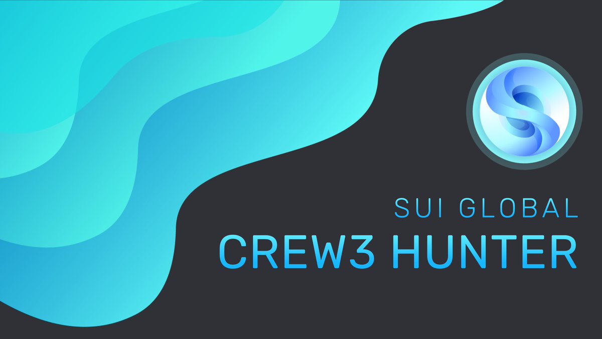 🔥Introducing the @SuiGlobal Crew3 Hunter!🔥 🎁To start delighting and rewarding members of our community, we are thrilled to launch a #SuiGlobal Crew3 Hunter program!🚀 #Sui #Suinami #Crew3 #challenges