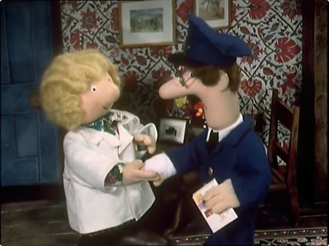 PostmanPat__'s tweet image. &quot;Right Pat , that&apos;s the mole removed from the end of your finger . . . . . . . If it happens again I shall call the RSPCA&quot;