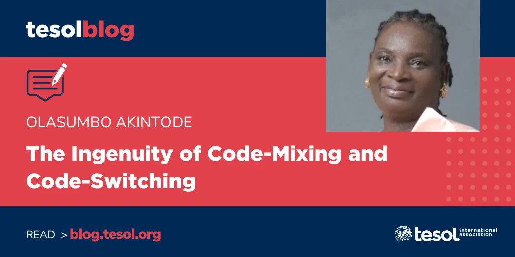 The Ingenuity of Code-Mixing and Code-Switching buff.ly/3yyfMsV #TESOL #TESL #TEFL #ELT