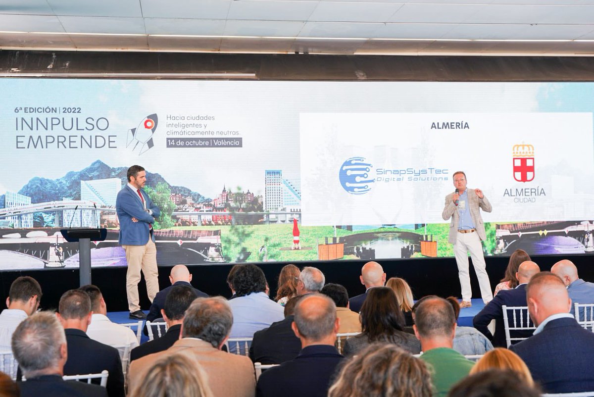 aytoalm's tweet photo. Una startup almeriense impulsada en ‘El Cable’, premio al proyecto más innovador en el ámbito de la innovación tecnológica.
El concejal de Presidencia @juanjoalonsoalm arropa a la empresa SinapSys Tec en la 6ª edición de ‘Innpulso Emprende’ en Valencia #MásCapitalMásAlmería🏴󠁧󠁢󠁥󠁮󠁧󠁿 https://t.co/bq9vQqsJHn