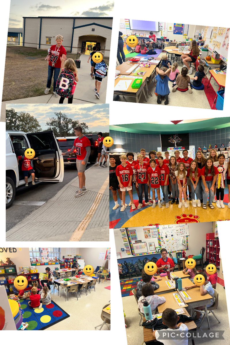StephenCr1sp's tweet photo. @CHMS_panthers had a blast from the past going back to where it all started at HLES helping at car duty and getting to read to some of the classes.  Can’t wait to go back!
@CHMS_Principal https://t.co/kEQI3QnuRn