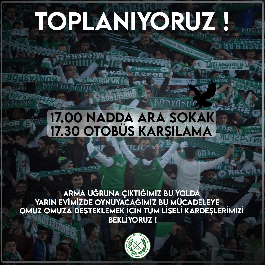 TOPLANIYORUZ!