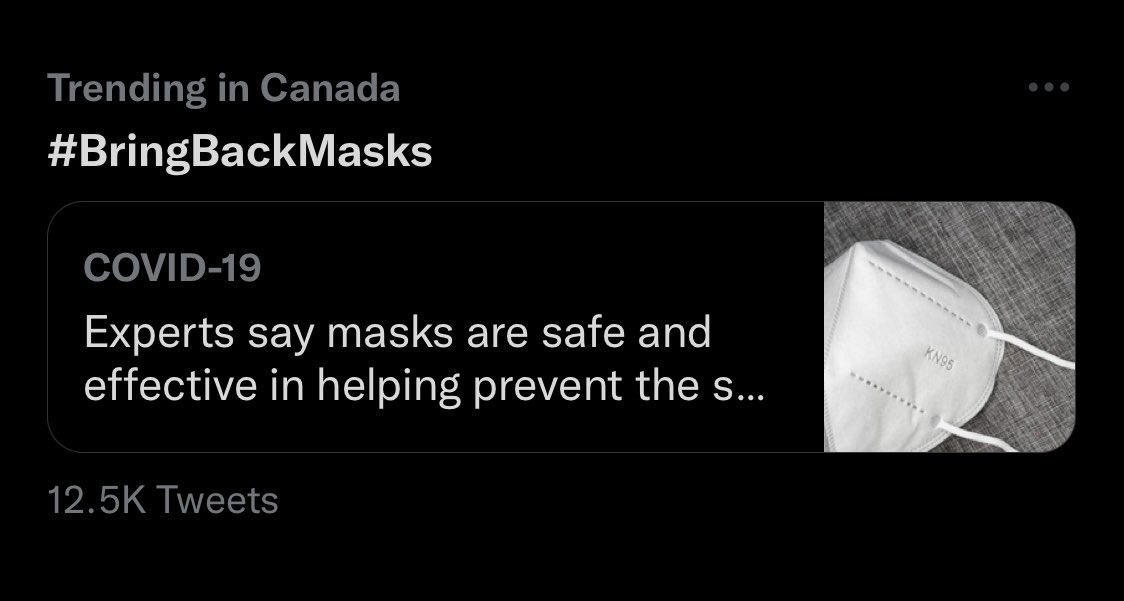 DaliaHasanMD's tweet photo. #BringBackMasks is gaining momentum https://t.co/l8KtOOX38G