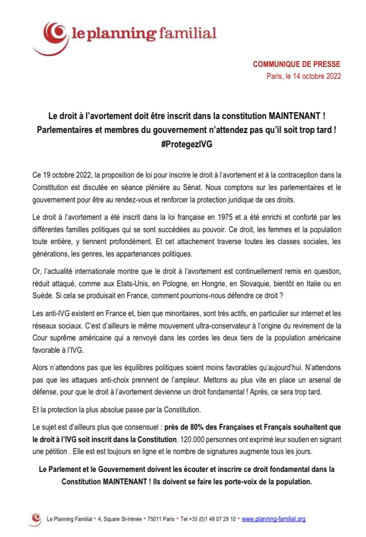 Le Planning familial tweet media